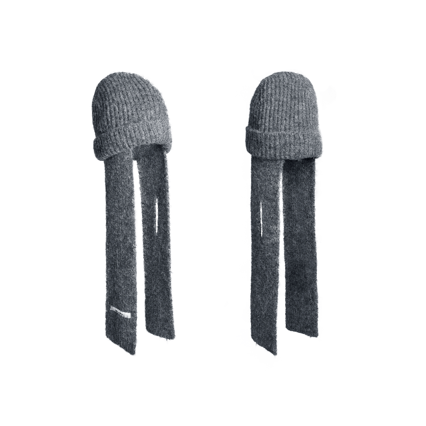 Convertible Wool Beanie Scarf