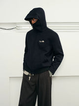 Men's Herringbone Hooded Puffer Jacket
