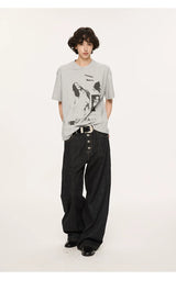 Vintage Graphic Loose Cooling Sorona Tee