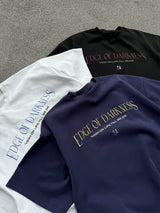 Men's Solid Loose Heavy Cotton Tees
