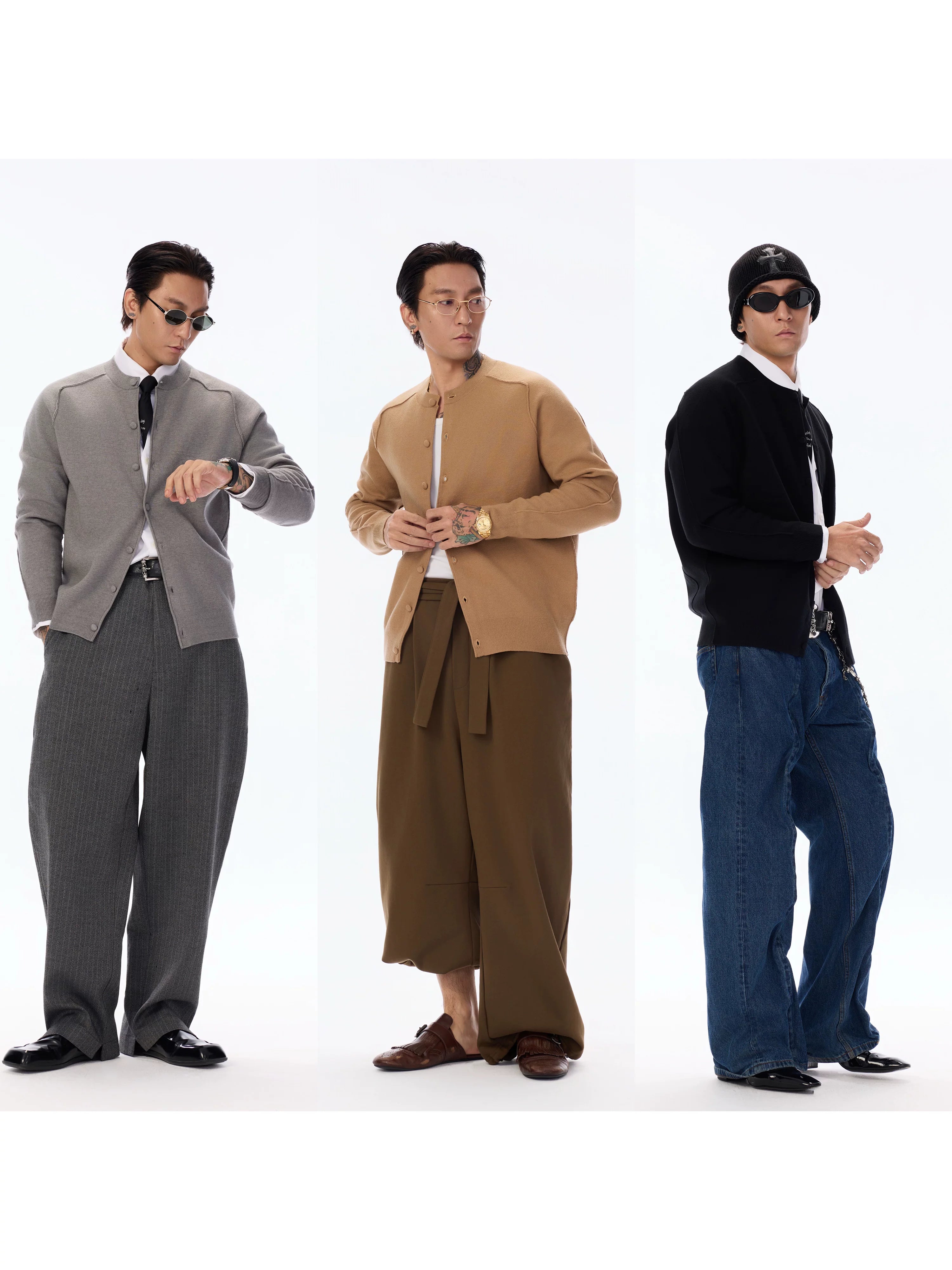 Modal Core-Spun Knit Cardigan