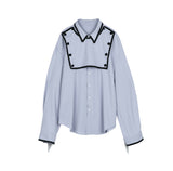 Loose Back Fringe Shirt