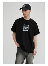 Printed 300G Long-Staple Cotton Short-Sleeve Tee