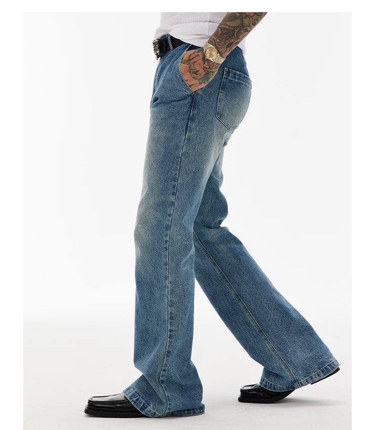 Men's Flared Casual Jeans