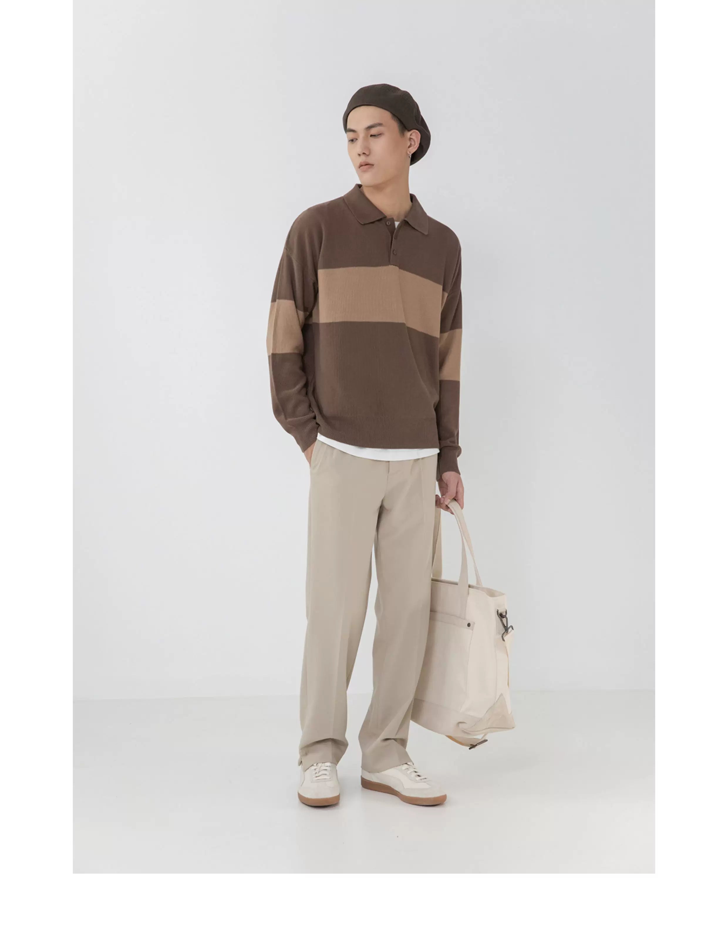 Drapey Straight Split Lounge Pants