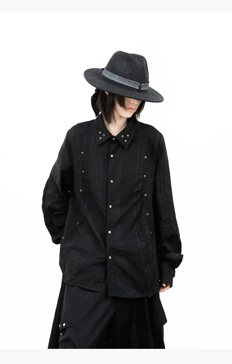 Wool Hat With Removable Ribbon Buckle