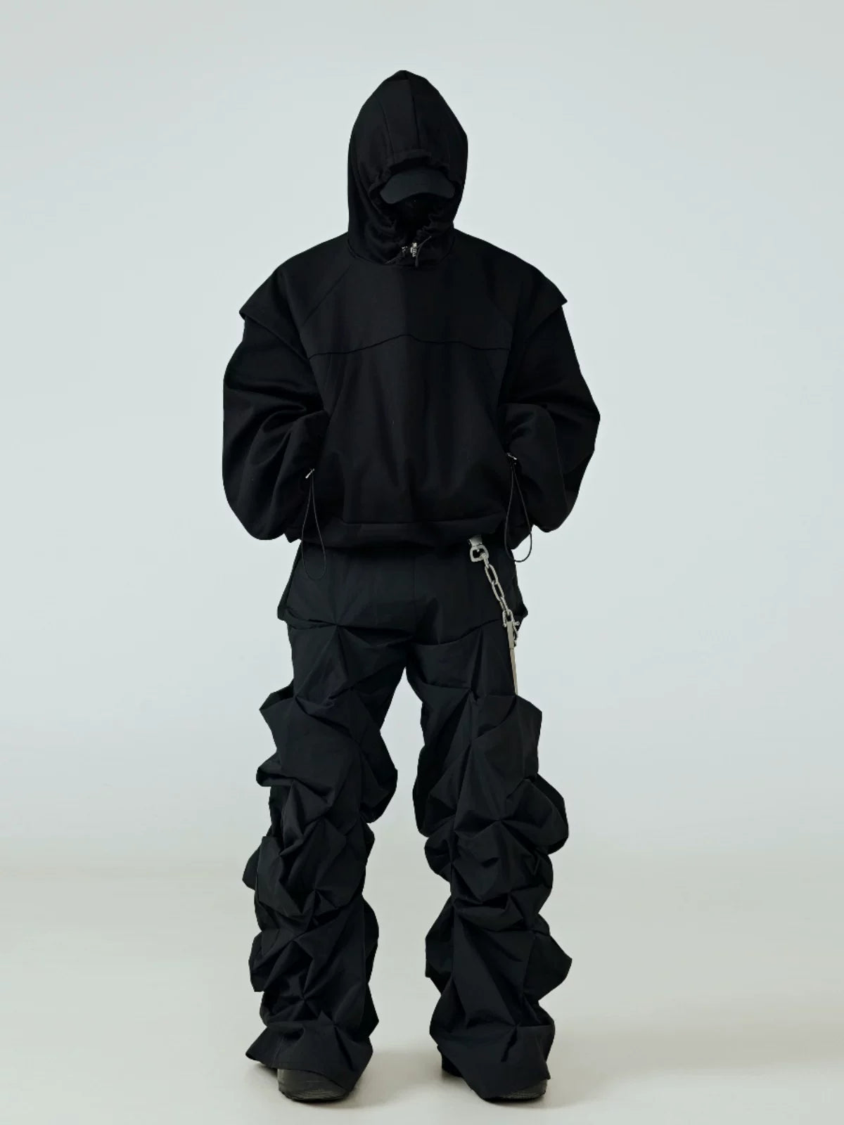 Oversized Heavy Drawstring Hoodie