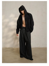 85% Wool Pleated Pants