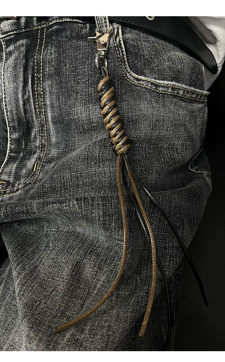 Handwoven Wax Rope Waist Charms