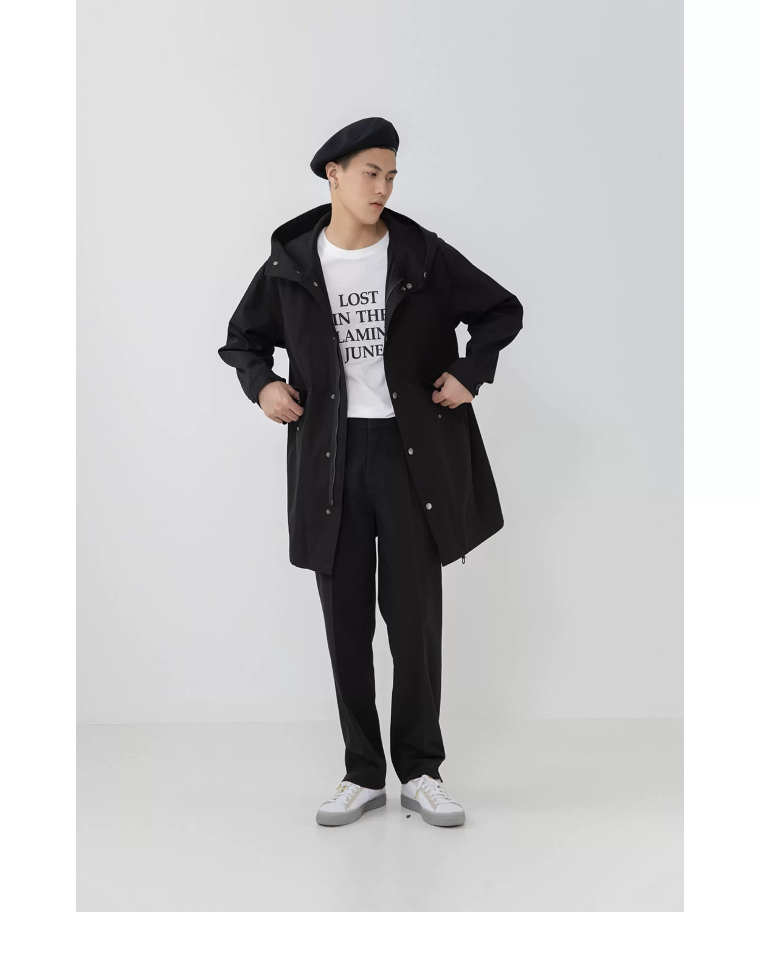 Drapey Straight Split Lounge Pants