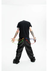 Six-color Lobster Clasp Beaded Pants Chain