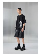 Oversized Heavyweight Double Yarn Printed Tee