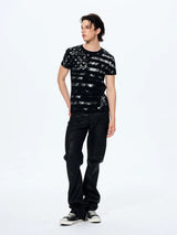 Men's Star Print Street Tee