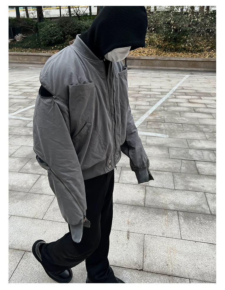 Cleanfit Double Zipper MA1 Flight Jacket