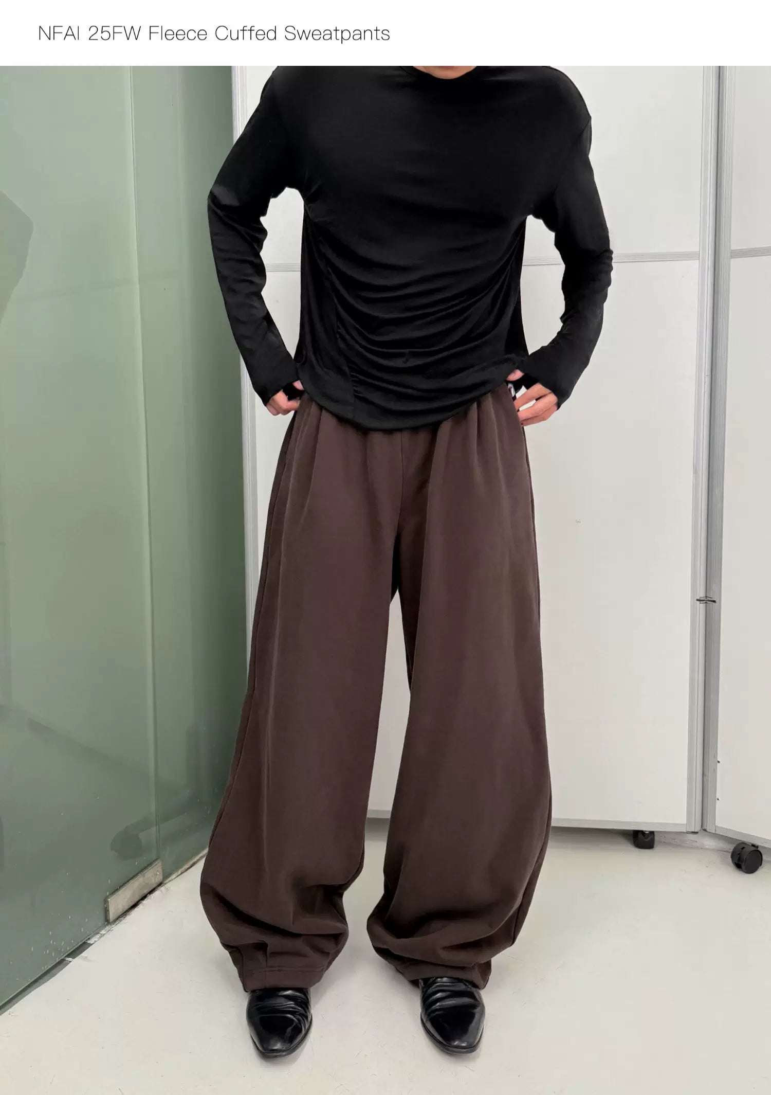 Oversized Fleece Joggers