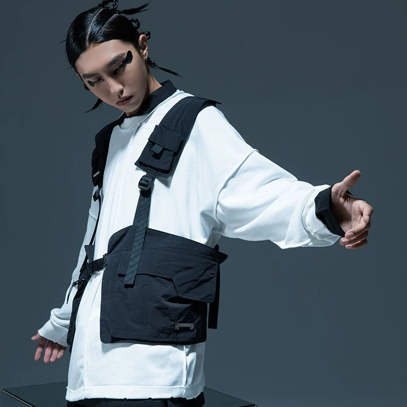 Asymmetrical Detachable Multi-Wear Tactical Vest