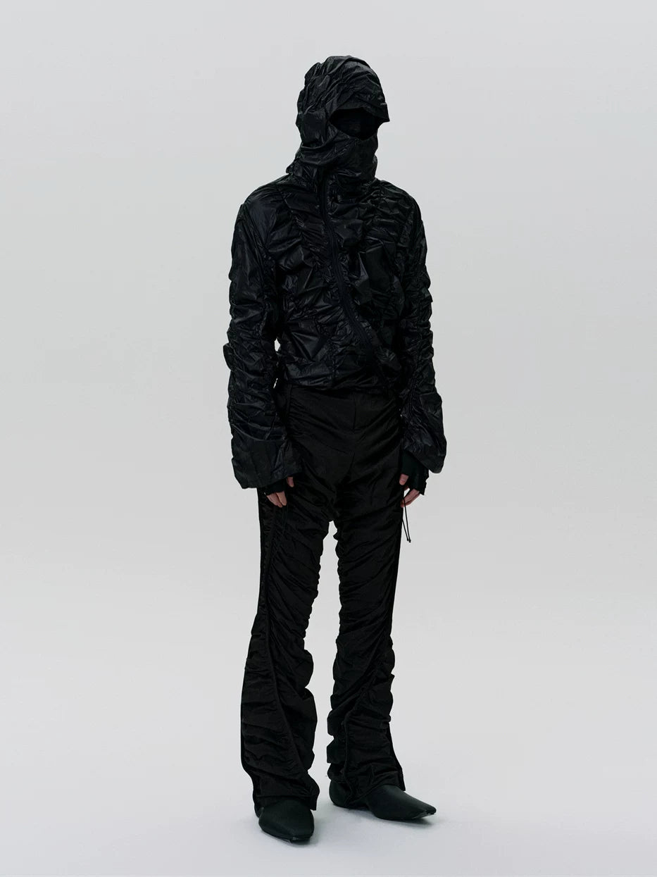 Lightweight Wrinkle Hooded Sun Jacket