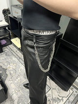 Men's Silver Triple Spiral Pants Chain