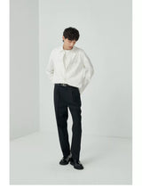 Split Pocket Basic Cotton Shirt