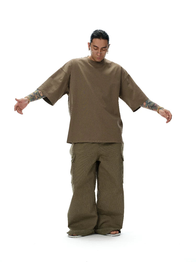 Men's Heavyweight Loose Solid Tee