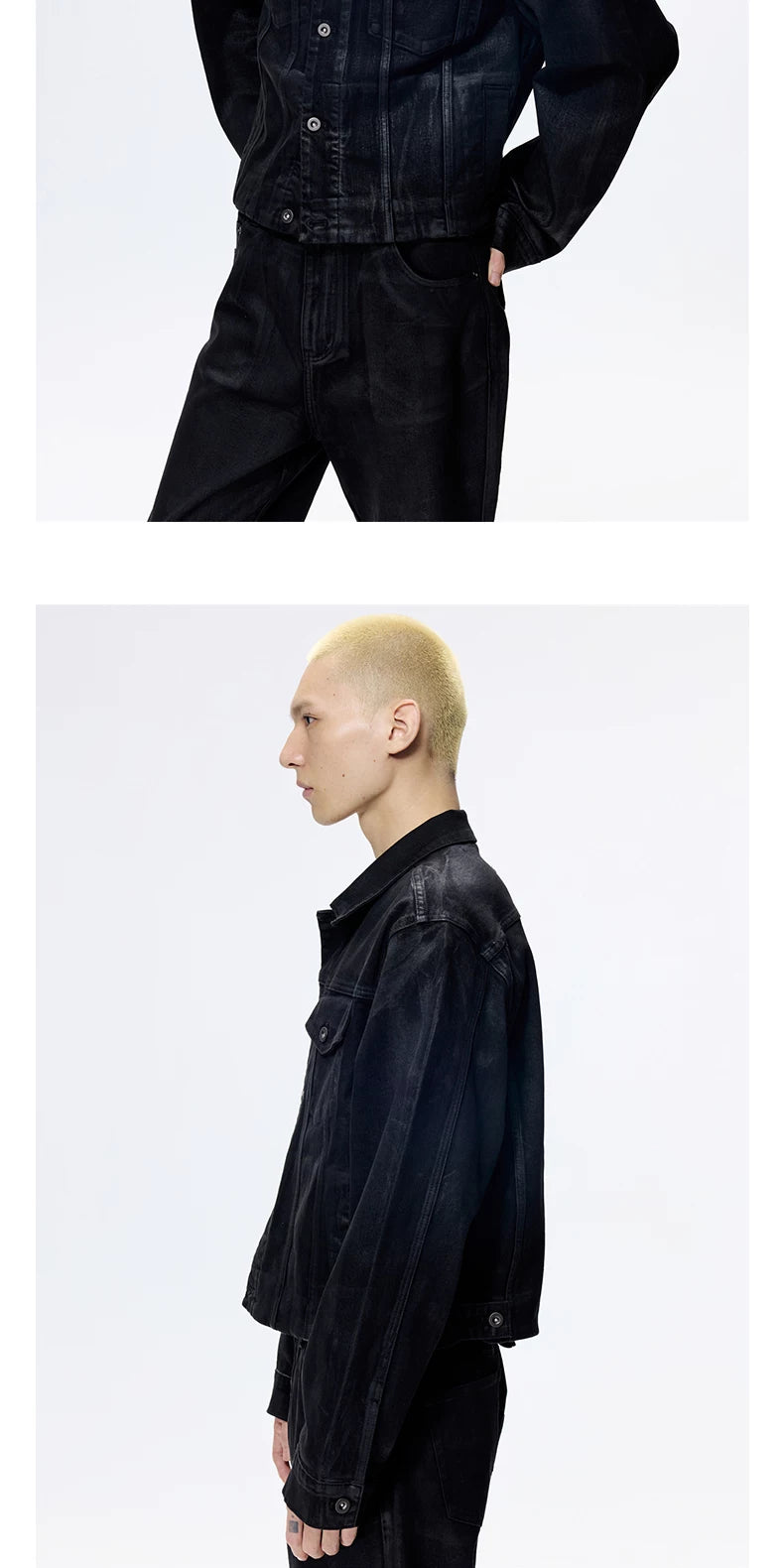High Ounce Hand Waxed Denim Jacket