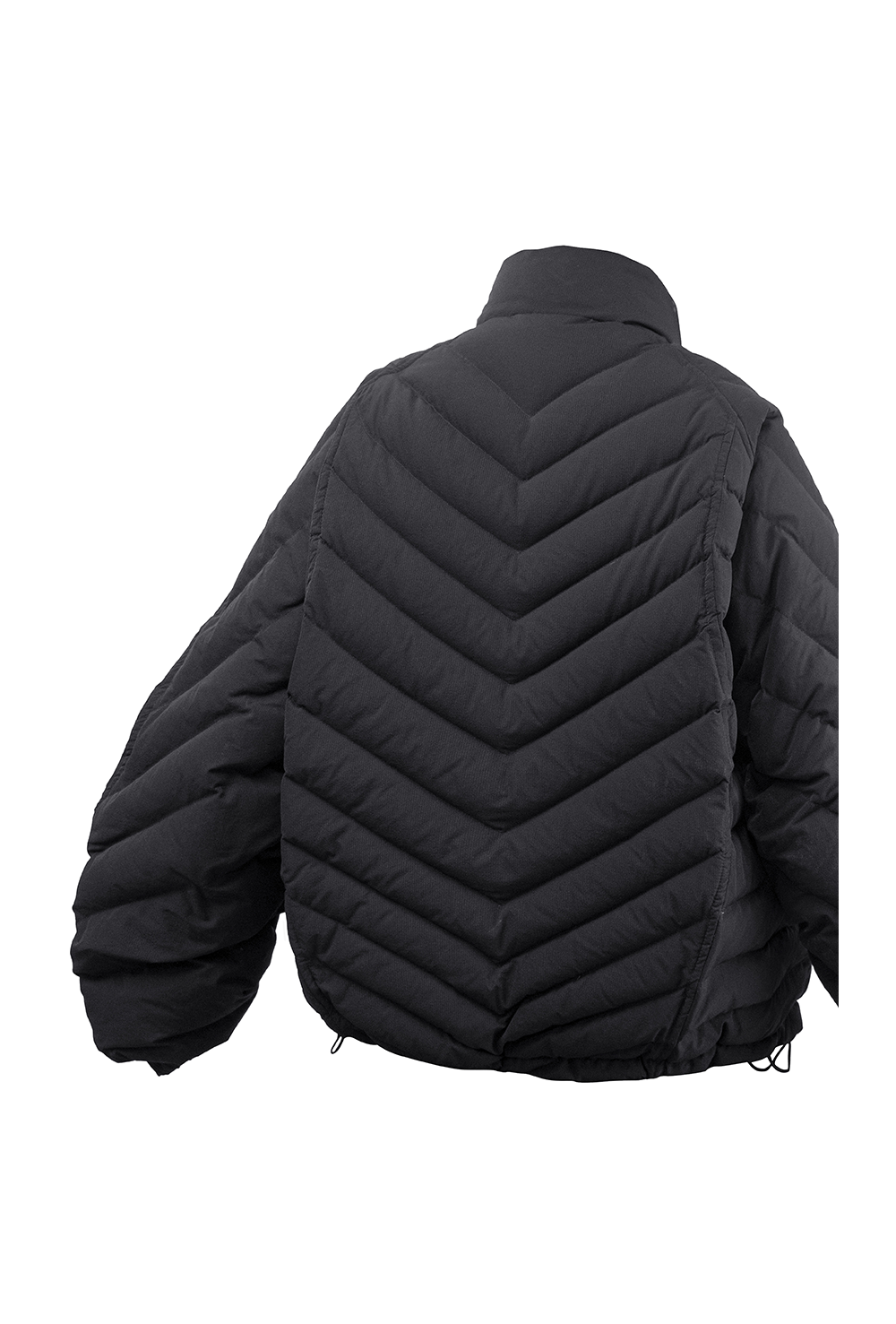 Reversible V-Quilted 90% Down Fill Jacket