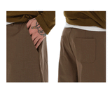 Men's Vintage Loose Cropped Pants