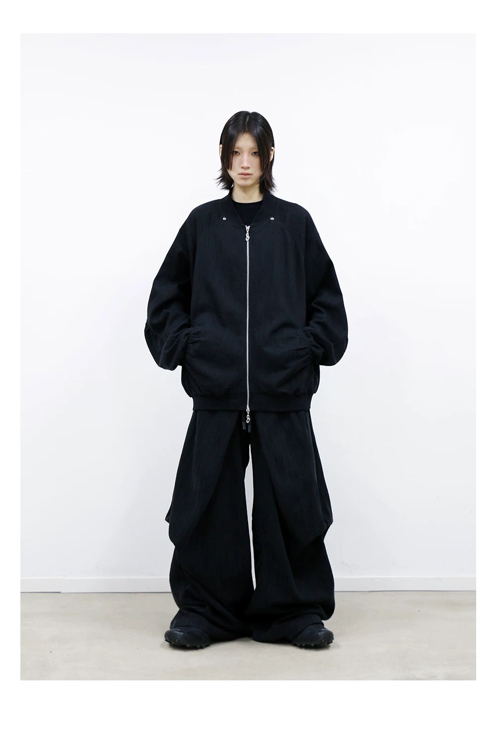 Modified MA1 Jacket with Detachable Hood