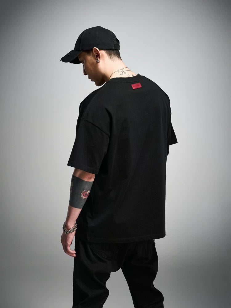 Printed Loose Short Sleeve Tee
