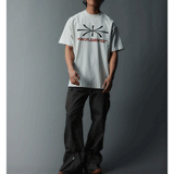 Vintage Off-white Loose Printed Logo Tee