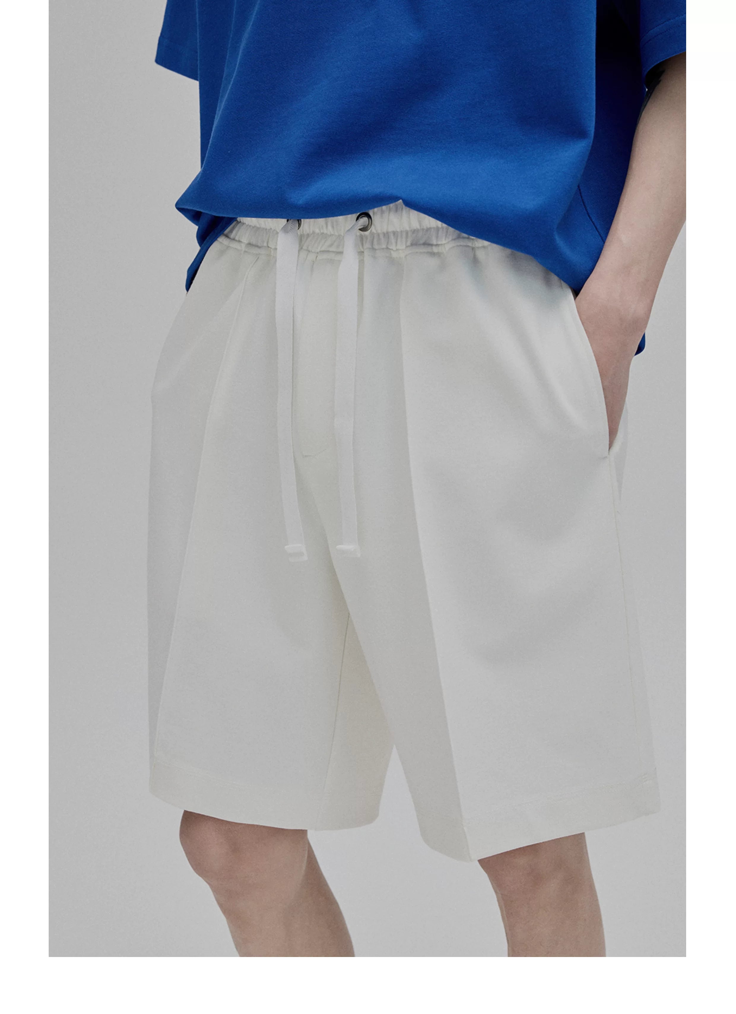Tie Waist Straight Leg Knit Pants