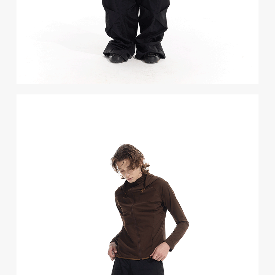 Detachable Hood Half-Zip UPF50+ Sun Jacket