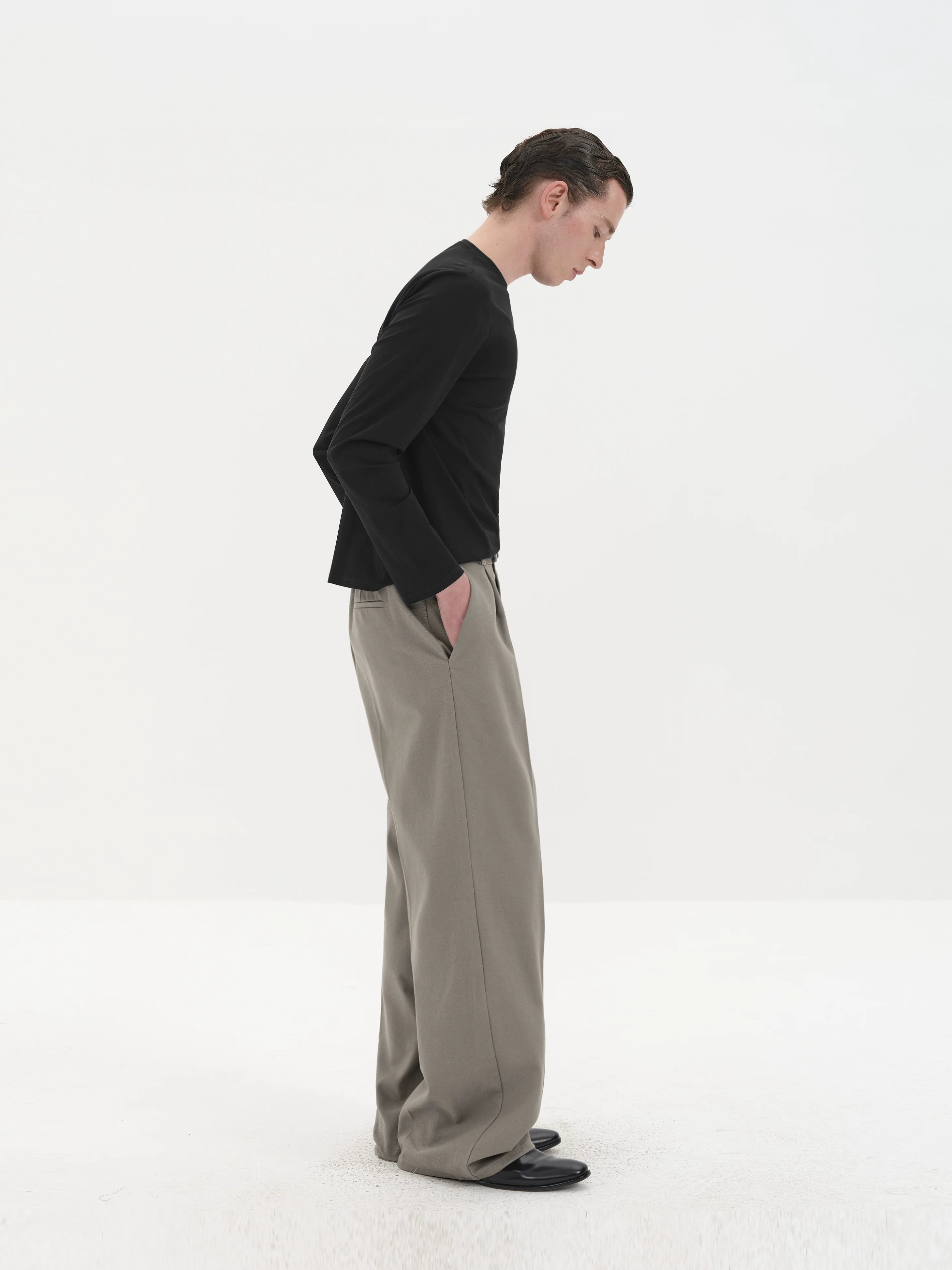 Summer Loose Pleated Tencel Cotton Pants