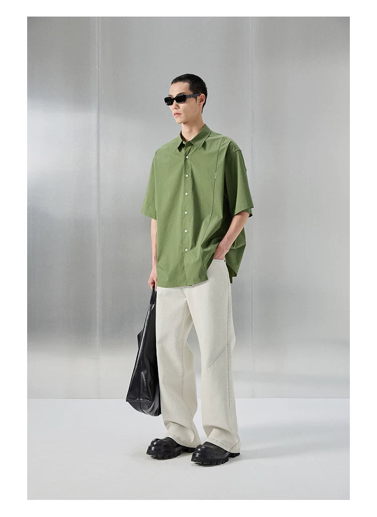 Retro Short Sleeve Pima Blend Shirt