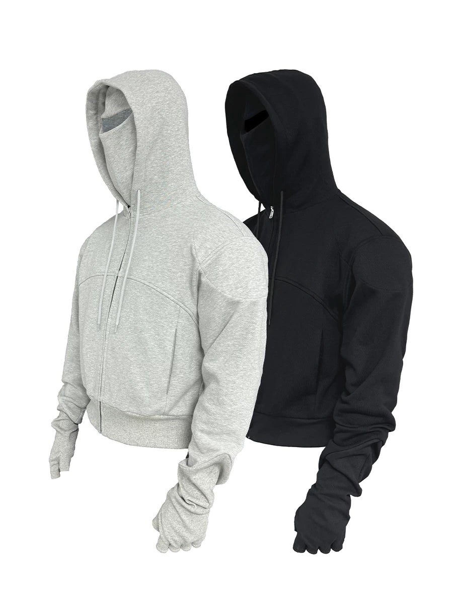 Boxer Hoodie With Five Finger Gloves