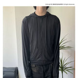 Two-Tone Cooling Stretch Mesh Hooded Jacket