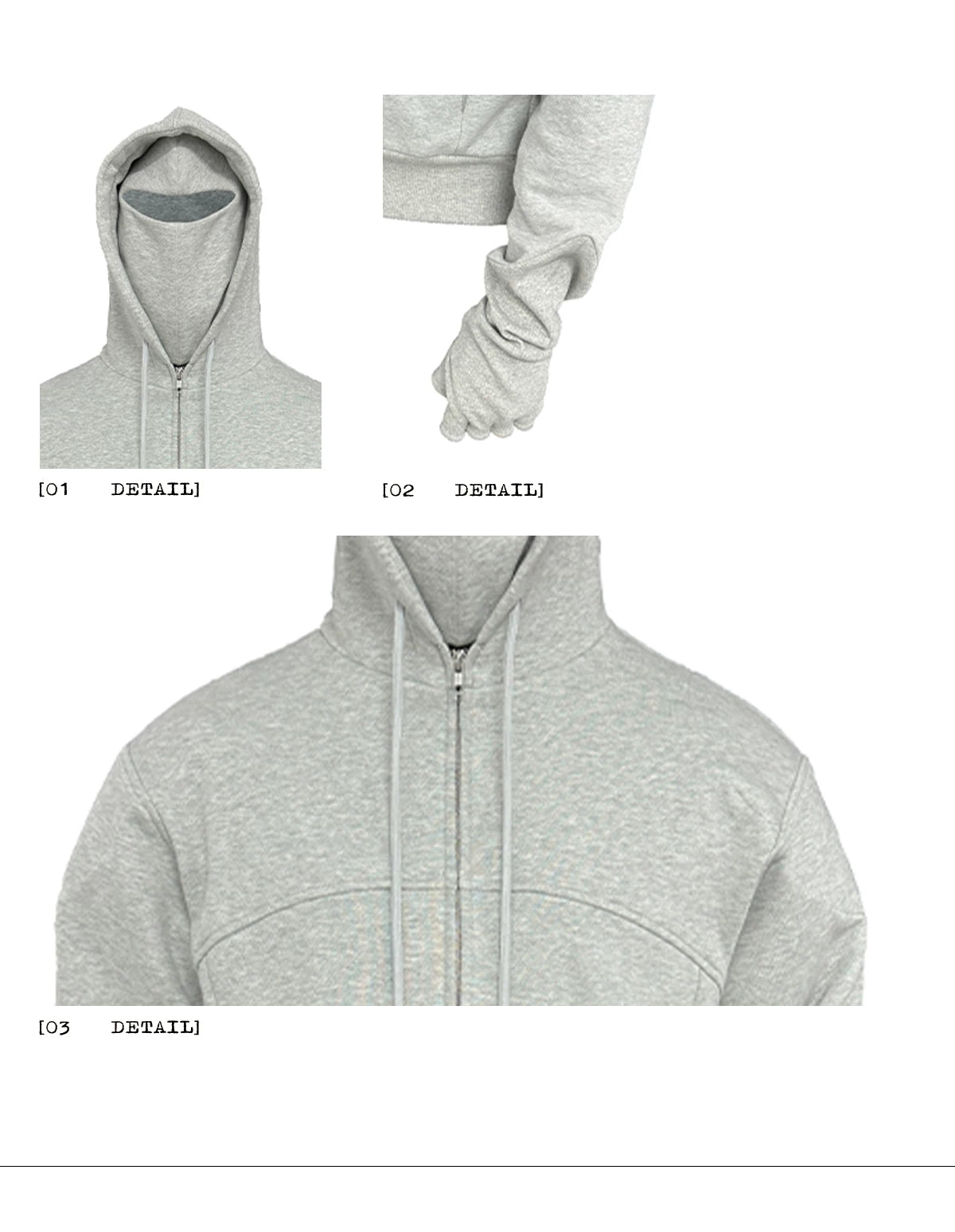 Boxer Hoodie With Five Finger Gloves