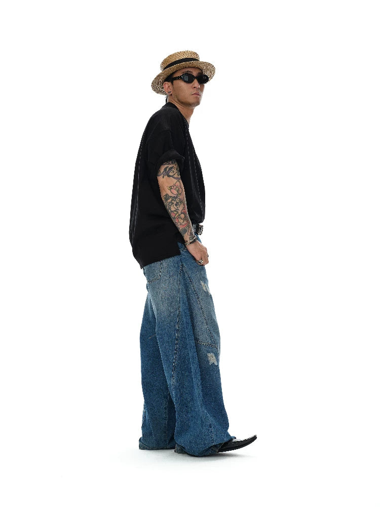 Men's Heavyweight Loose Solid Tee