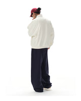 Oversized Polo Neck Sweatshirt