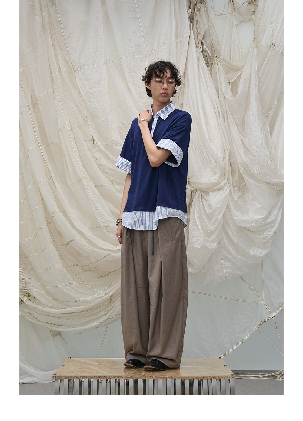 Two-In-One Double Layered Polo Shirt