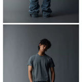 Unisex Tri-Color Slim Cotton Tees