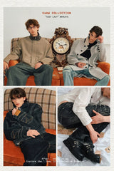 Men's Distressed Frayed Cargo Pants