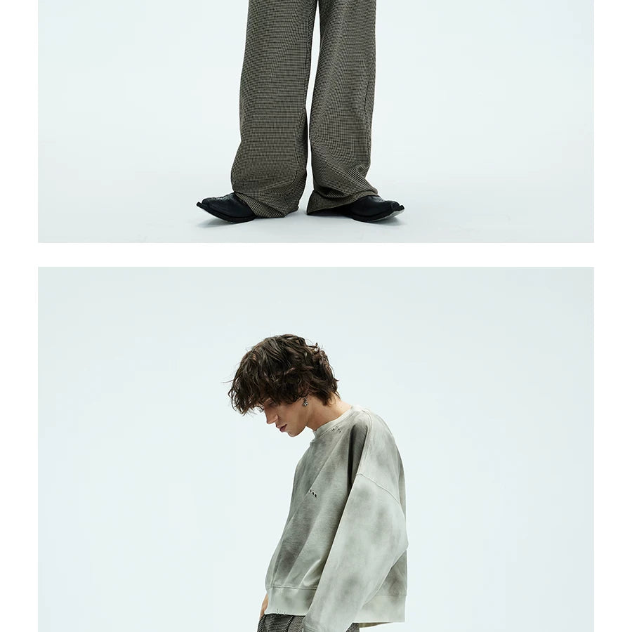 Four Color Baggy Couple Crewneck Sweatshirts