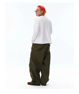 Men's Black & White Long-Sleeve Cooling Cardigan