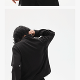 Soft Space Cotton Boxy Zip Sweatshirt