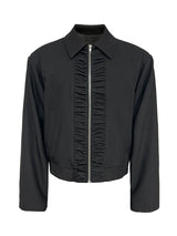 Boxy Fit Court Jacket YKK Zipper