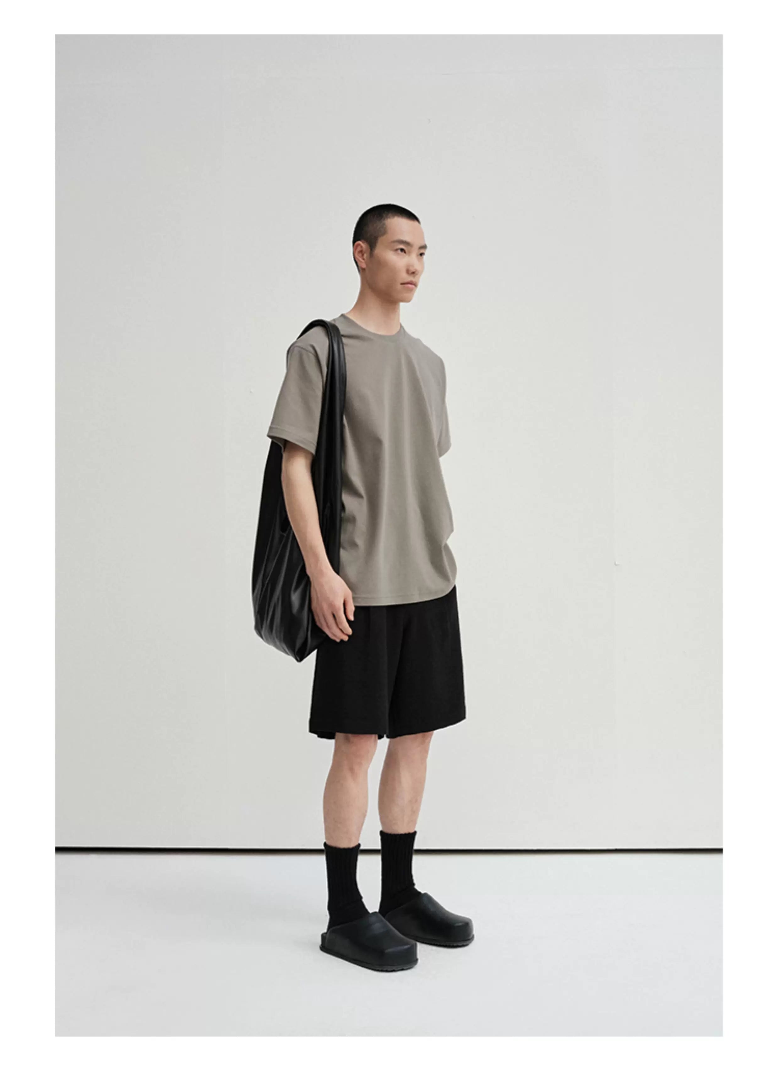 Basic Short Sleeve Sorona Cotton Tee