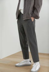 Elastic Waist Loose Ankle Pants