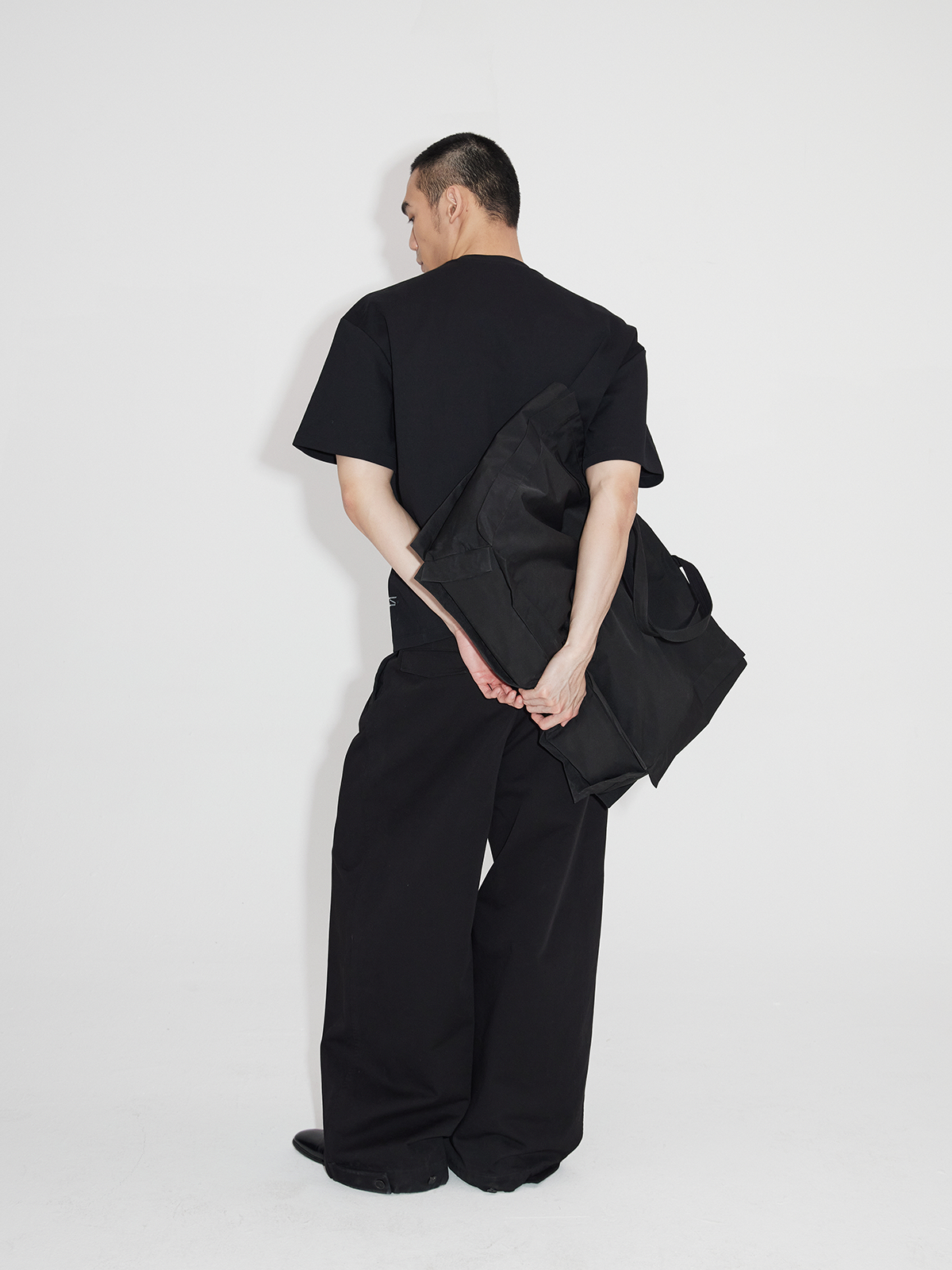 Oversized Short Sleeve Broad Shoulder Tees