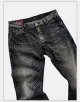 Vintage Dark Wash Curved Jeans